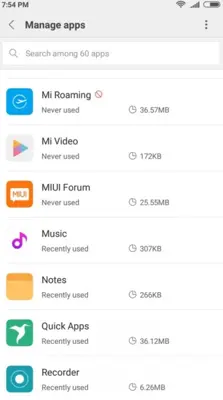 Mi Roaming android App screenshot 2